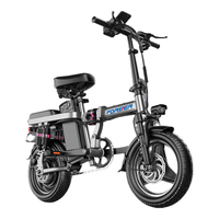 永久折叠电动车代驾电动自行车外卖电瓶车锂电池新国标