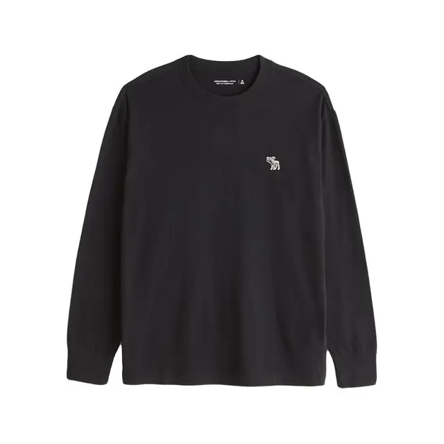 Abercrombie & Fitch 小麋鹿系列 男士长袖T恤 322949-1