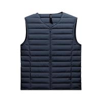 Bananain 蕉内 氢气301Air男士羽绒马甲轻薄羽绒服 10110470111v2 圆领款 岩石蓝 XL