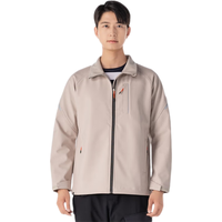 迪卡侬（DECATHLON）航海软壳衣男加绒摇粒绒外套户外保暖防风夹克ODT1【23年新】 浅白垩灰 M