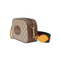 GUCCI 古驰 Neo Vintage系列 男女款GG Supreme帆布邮差包 476466 K9GVT 8856 米色/乌木色