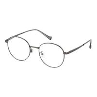 winsee 万新 MLF2034 黑色金属眼镜框+1.67折射率 防蓝光镜片