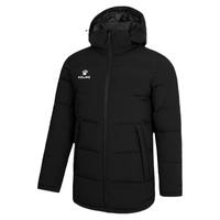 KELME 卡尔美 运动羽绒服男中长款 足球训练保暖连帽外套冬
