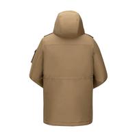 TOREAD 探路者 棉服外套上衣二合一户外工装风连帽可拆卸内胆棉衣加厚保暖季男