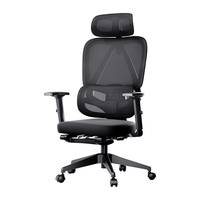 爱果乐(IGROW)B11 Pro人体工学椅电脑椅办公椅子人工力学座椅久坐电竞椅学习椅 B11Pro双背+扶手椅背升降+脚托