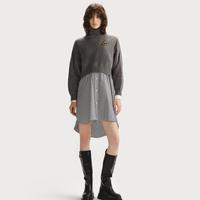 KARL LAGERFELD 高领时尚短款毛衣针织衫羊毛衫老佛爷女装