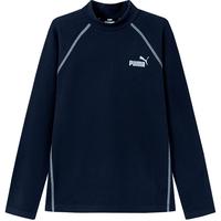 彪马 PUMA25儿童长袖T恤半高领上衣内搭弹力舒适保暖休闲