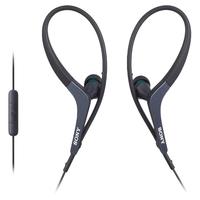 SONY 索尼 MDR-AS400ip 入耳式挂耳式有线耳机 黑色 Lightning
