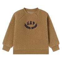 Gap 男女童秋冬洋气仿羊羔绒加厚运动卫衣646064
