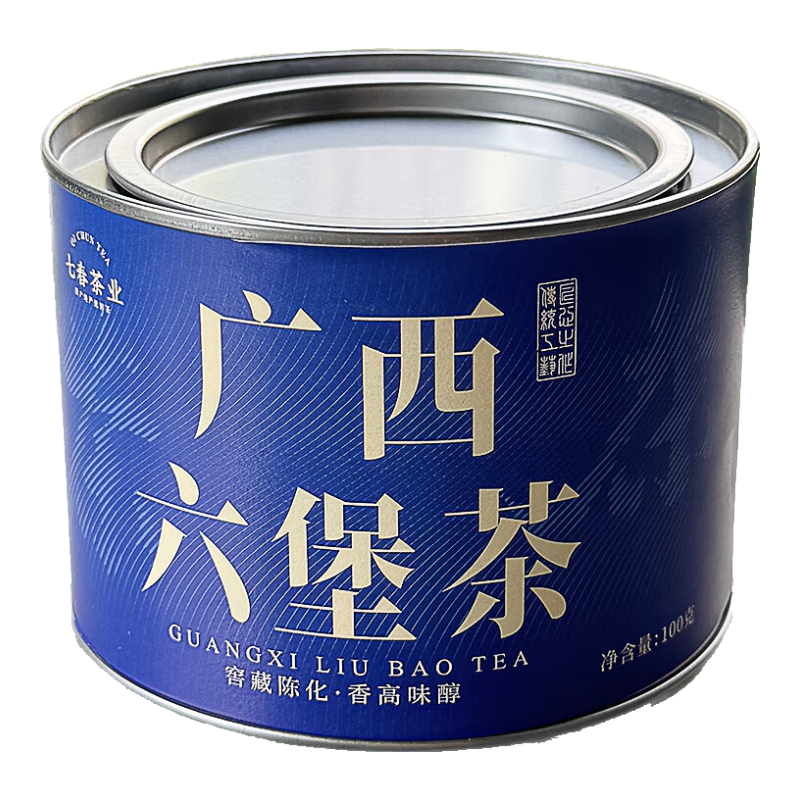 七春 六堡茶叶 黑茶广西梧州特级陈香窖藏熟茶品鉴可加陈皮自己喝