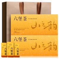 七春黑茶 茶叶礼盒 广西六堡茶 袋泡散茶168g 可泡陈皮重阳节长辈