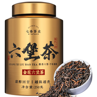 七春 金花六堡茶 特级高档黑茶窖藏250g广西梧州陈香熟茶叶