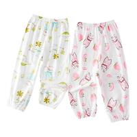 儿童防蚊裤婴儿女童男童纯棉灯笼裤夏季薄款宝宝夏天休闲长裤子
