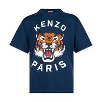 KENZO 高田贤三男经典Lucky Tiger 全棉宽松版短袖T恤男士XY