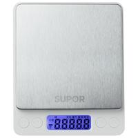 苏泊尔（SUPOR）电子秤厨房秤克秤高精度食物秤克重秤小型烘焙秤家用精准克数称 一键去皮  精准称量 3kg 0.1g