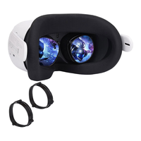 SooGreepico4 Oculus meta quest2 VR眼镜近视支架磁吸散光镜片合金框 框+防蓝光平光镜