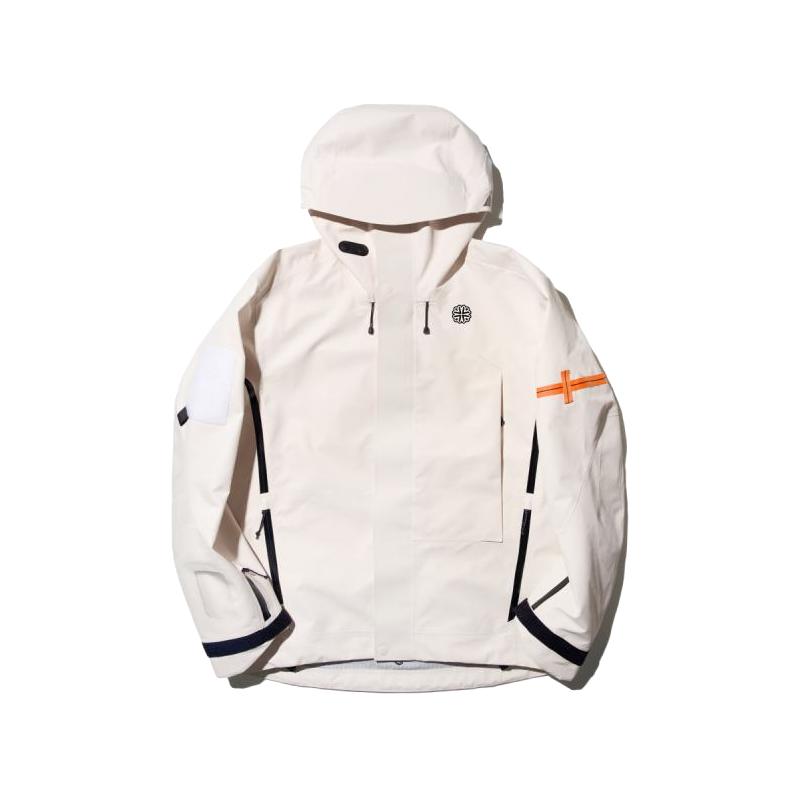 C2.5冲锋衣|UPPERVOID二普纬度户外机能运动防风防水男女秋冬 中国红 XL