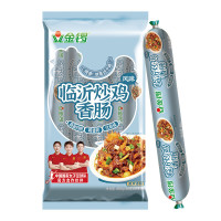 “山东硬菜”塞进了火腿肠?金锣 临沂炒鸡火腿肠 40g*10支