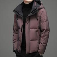 UO 冬季连帽男士羽绒服加厚防寒保暖蓄热短款外套男