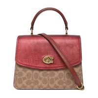 COACH 蔻驰 Parker系列 女士牛皮斜挎手提包 88075 B4PLQ 红色