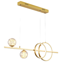 雷士 NVC   Lighting北欧氛围感吊线吊灯客厅灯现代餐厅灯卧室无主灯射灯中山灯具灯饰 星梦 35瓦LED 三色调光