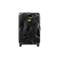 crash baggage意大利原创条纹破损行李箱拉杆箱留学登机箱女 CB151 20寸 条纹Super Black