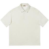 简约翻领短袖T恤男夏季休闲百搭宽松舒适小钱风POLO衫上衣