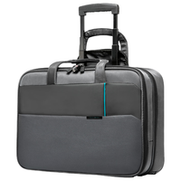新秀丽(Samsonite)拉杆箱手提电脑包机长箱登机箱拉杆包旅行包16.4英寸 DA8*08004 灰色