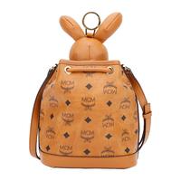 MCM 动物园系列 女士Visetos兔子抽绳包 MWDAAXL03CO001 干邑色