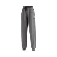 JEANSWEST 真维斯 21秋冬新款加绒运动裤女宽松束脚休闲哈伦裤外穿ins潮