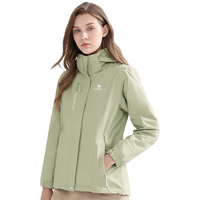 骆驼（CAMEL）户外冲锋衣 三合一加绒加厚防水情侣款外套登山服装 A9W114120-1
