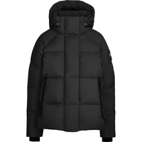 加拿大鹅（Canada Goose）Junction 女士黑标派克大衣户外休闲外套大鹅羽绒服 2602LB 61 黑色 2XL