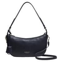 【明星同款】Radley英国奢品baby蓝牛皮腋下包新月包约会纪念