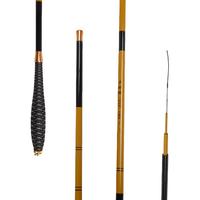 名靓高端小玲珑鲫鱼竿钓鱼竿46调超轻超细手竿台钓竿2.7/3.6/ 竹黄3.6米+竿稍+勾漂线组