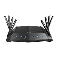 JCG 捷稀 JHR-AC876Q 三频3000M 企业级千兆家用无线路由器 Wi-Fi 5（802.11ac）黑色