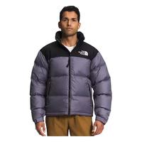 The North Face北面羽绒服男拼色保暖外套 秋冬 连帽立领 两穿 TIMBER TAN M