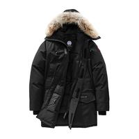 CANADA GOOSE LANGFORD系列 CG2062M27 男士中长款潮流连帽修身羽绒服