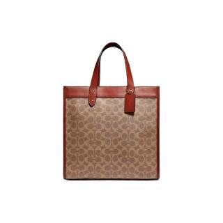 COACH Field系列 女士印花单肩托特包 C0776