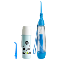  yas/牙喜 便携式 手动冲牙器+备用喷头+旅行收纳筒  2支
