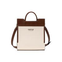 FOSTYLE 菩提说 女士手提托特包 FB101 白色 中号