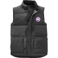 加拿大鹅(Canada Goose) Freestyle男士羽绒马甲大鹅羽绒服 4154M 61 黑色 M L 66 石墨色