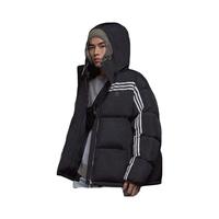 adidas 阿迪达斯 三叶草男冬季670蓬运动保暖连帽羽绒服IU4829 黑色 A/XS