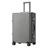 NINETYGO 90分 铝旅行箱行李箱铝框20寸登机密码箱万向轮24女男商务26拉杆箱