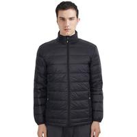 TECTOP 探拓 羽绒服男白鸭绒秋冬保暖透气上衣羽绒马甲女外套 男款经典黑12145649YR XL