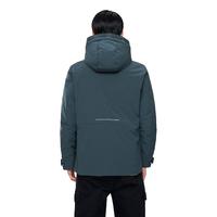 HLA 海澜之家 极光系列羽绒服秋冬工装风连帽温暖外套男