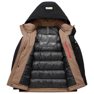 JEEP SPIRIT Jeep吉普男士羽绒服短款冬季保暖防风登山冲锋夹克上衣外套面包服
