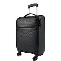WEPLUS唯加旅行箱拉杆箱20/24英寸  出差旅行外出密码箱防水防尘 WP780 黑色 20英寸