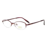 精工(SEIKO)眼镜框女款小框可配近视度数眼镜架H02071 067 万新防蓝光1.67 067酒红色