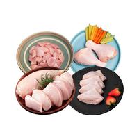 同德义利 白羽鸡 鸡满满 冻品组合套装1.8kg含鸡胸肉鸡翅中琵琶腿鸡腿肉丁