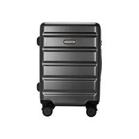 威豹 WINPARD行李箱PC箱男女拉杆箱防刮耐磨20英寸登机箱万向轮密码箱 矿物灰 20英寸登机箱